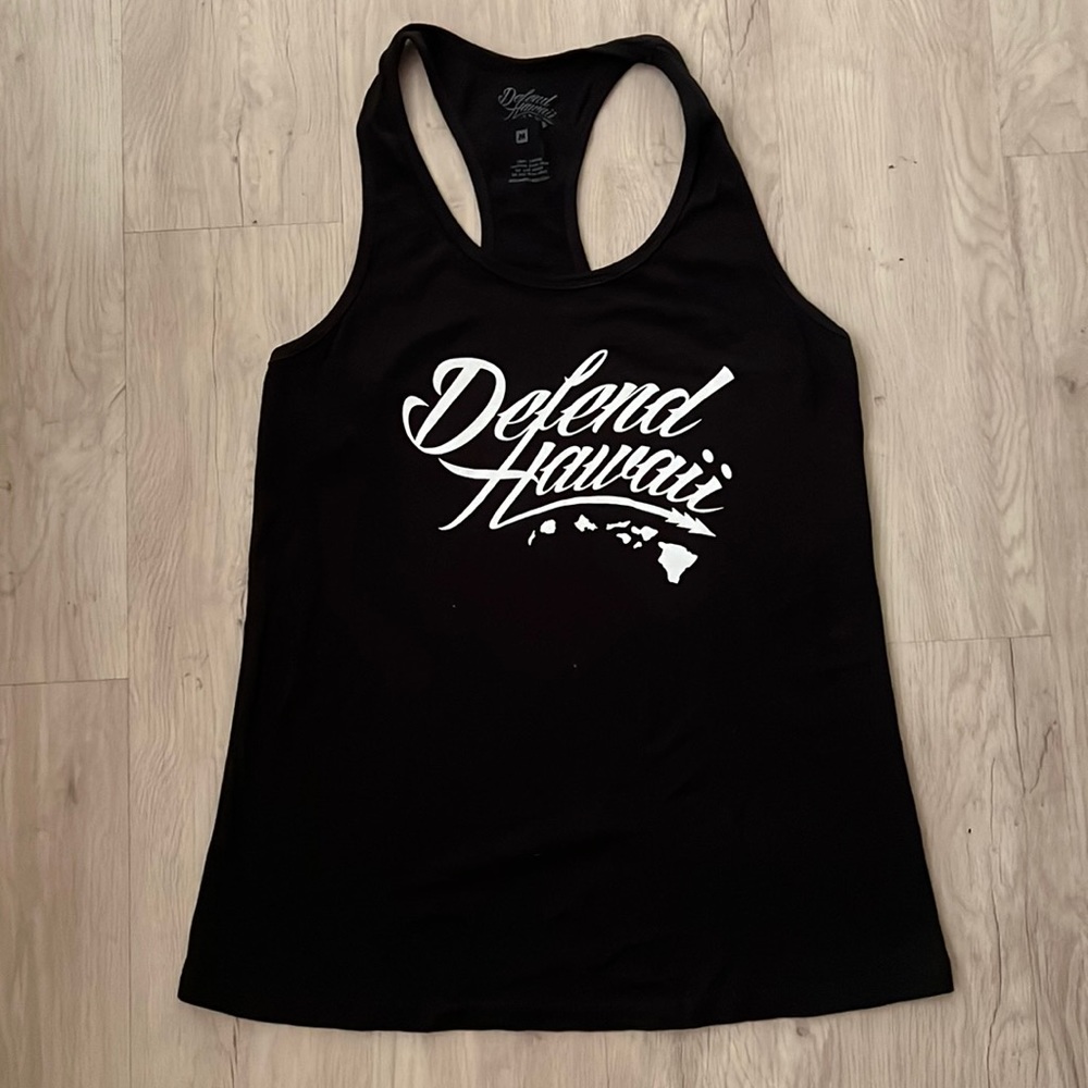 Defend Hawaii Racerback Tee